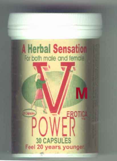 V power for Male and Female potency